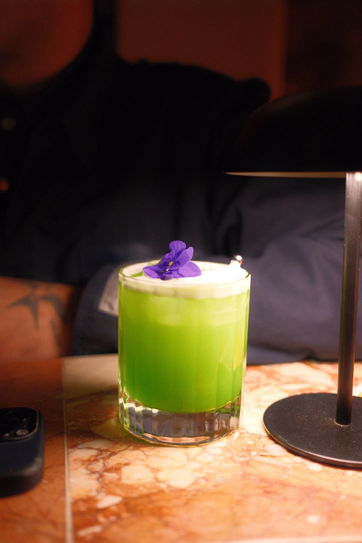 good jamu pandan mule cocktail