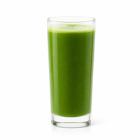 Glas groen sap