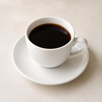 Kop zwarte koffie